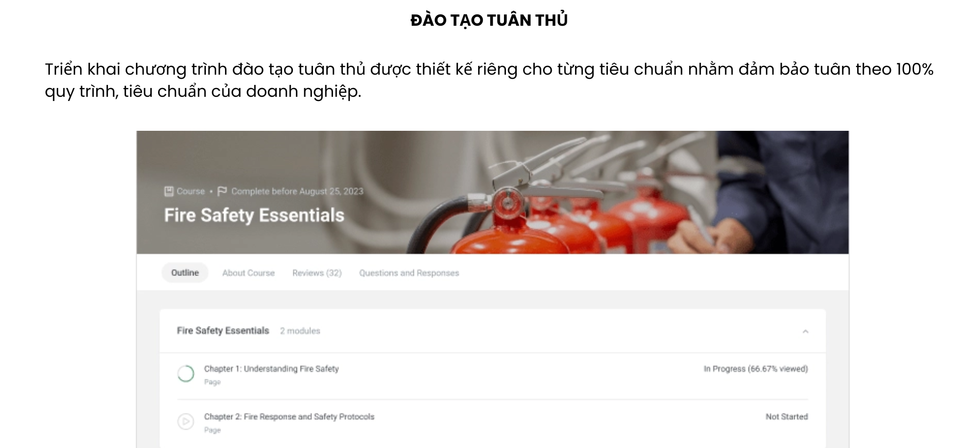 LMS Đào tạo tuân thử